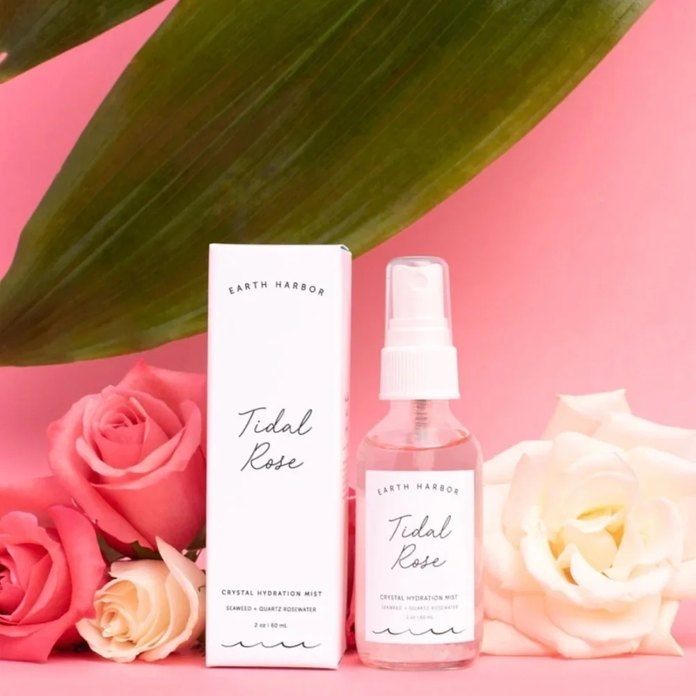 Earth Harbor Tidal Rose Seaweed hydrating mist